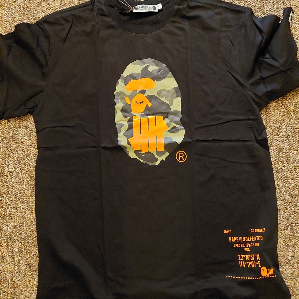 Bape/undefeated collaboration tshirt.